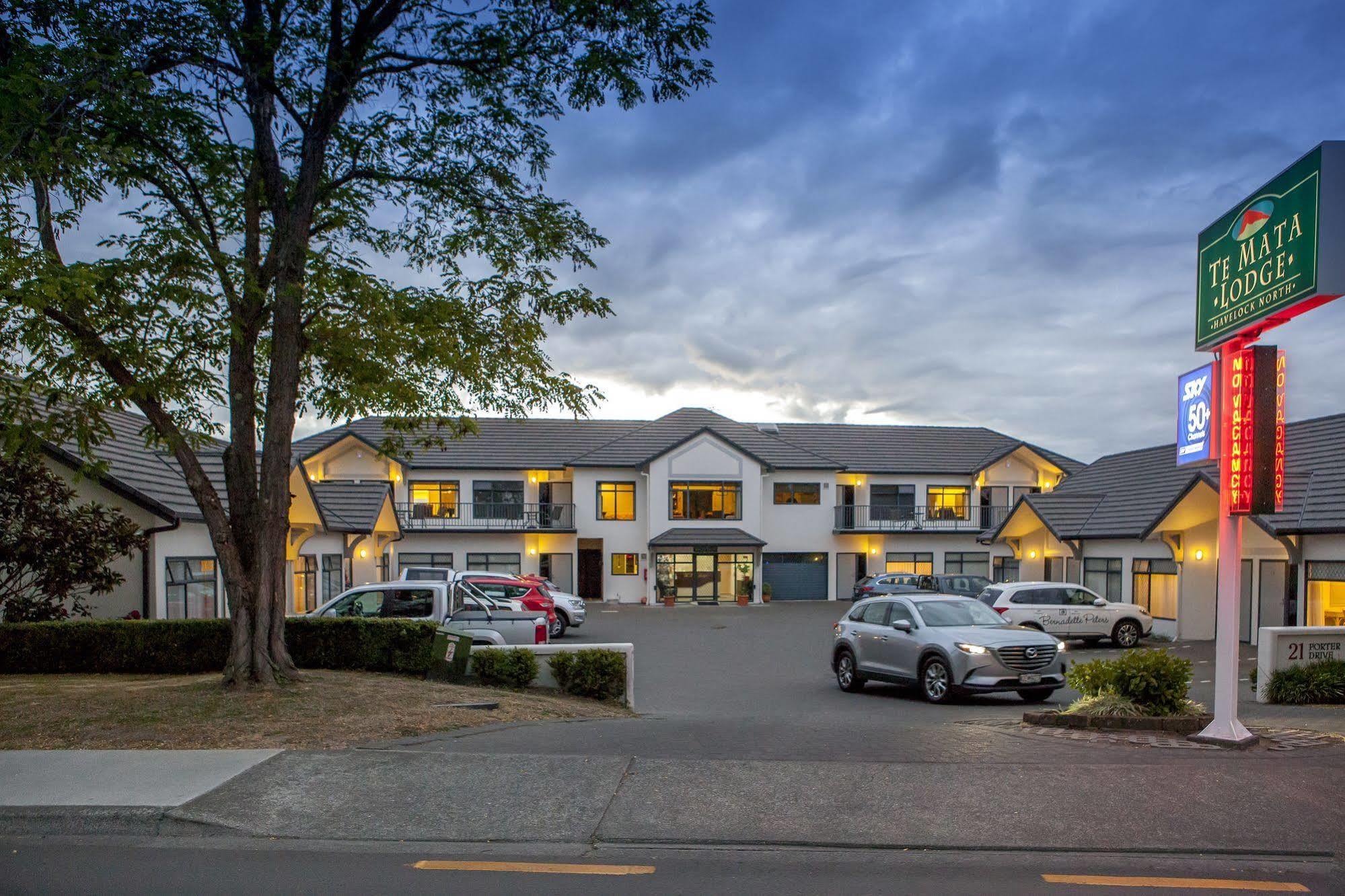Te Mata Lodge Havelock North Ngoại thất bức ảnh